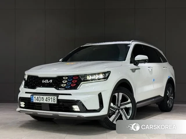 Kia The New Sorento 4th Generation 2022 Белый из Кореи