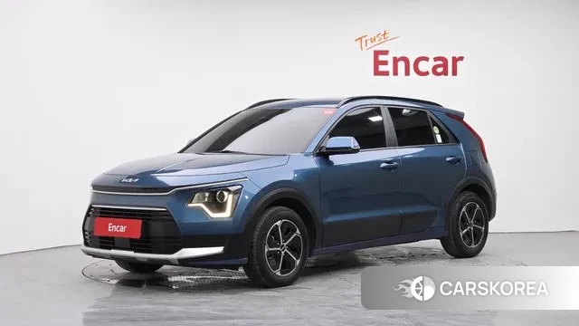 Kia Di Ol Nu Niro 2022 Синий из Кореи