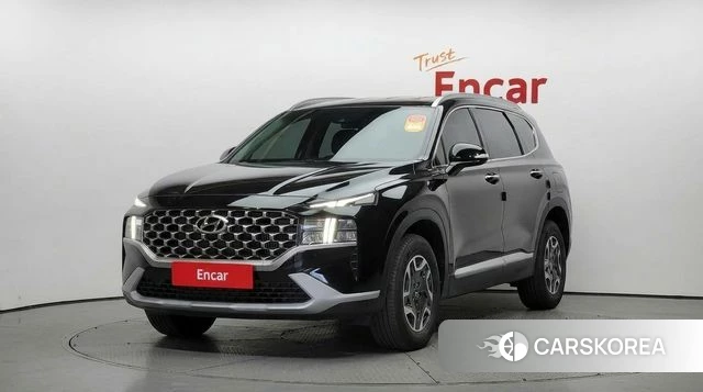 Hyundai The New Santa Fe 2022 Черный из Кореи