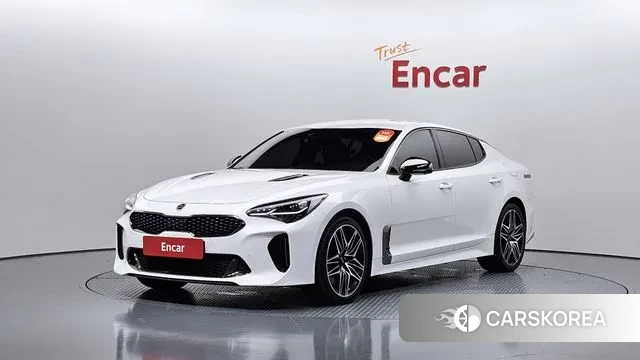 Kia Stinger 2018 Белый из Кореи