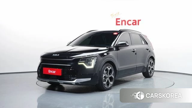 Kia Di Ol Nu Niro 2022 Черный из Кореи