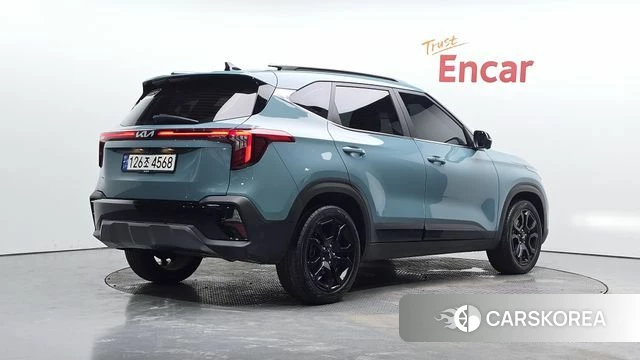 Kia The New Seltos 2023 Небесно-голубой из Кореи