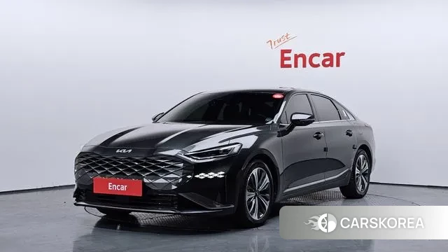 Kia K8 Hybrid 2022 Серый из Кореи