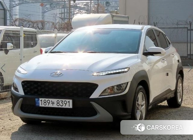 Hyundai The New Kona 2021 Белый из Кореи