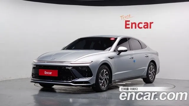 Hyundai Sonata D Edge Hybrid (DN8) 2023 Серебряный из Кореи