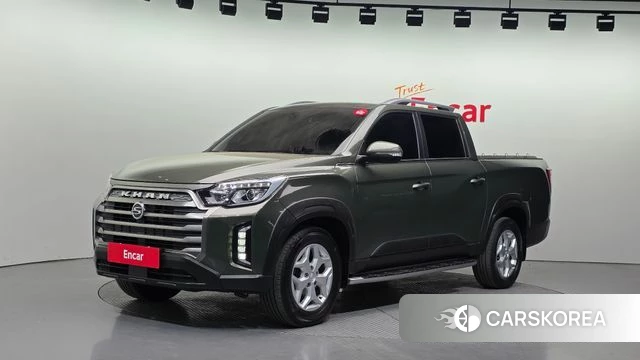 Ssangyong The New Rexton Sports Cannes 2021 Зеленый из Кореи