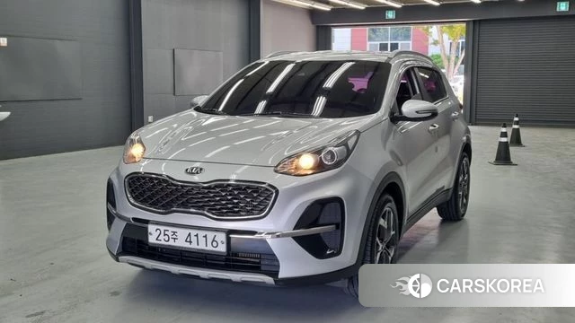 Kia Sportage The Bold 2019 Серебристо-серый из Кореи