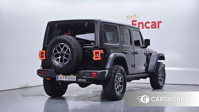 Jeep Wrangler (JL) 2024 Черный из Кореи