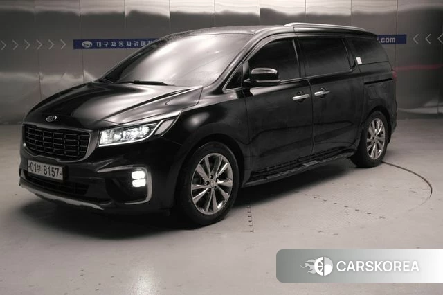 Kia The New Carnival 2019 Черный из Кореи
