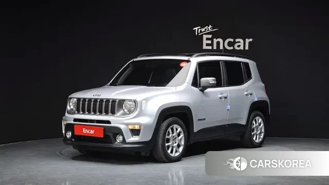 Jeep Renegade 2021 Серебряный из Кореи