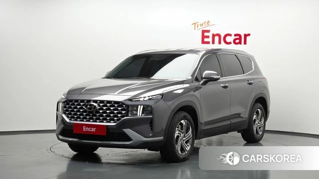 Hyundai The New Santa Fe 2021 Серый из Кореи