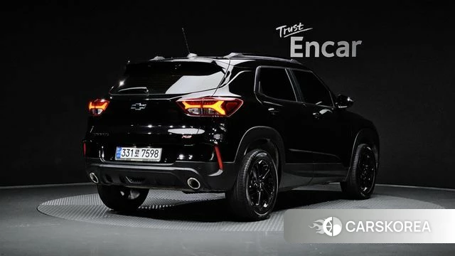 Chevrolet (GM Daewoo) Trailblazer 2022 Черный из Кореи