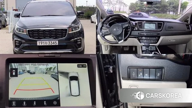 Kia The New Carnival 2019 Серый из Кореи
