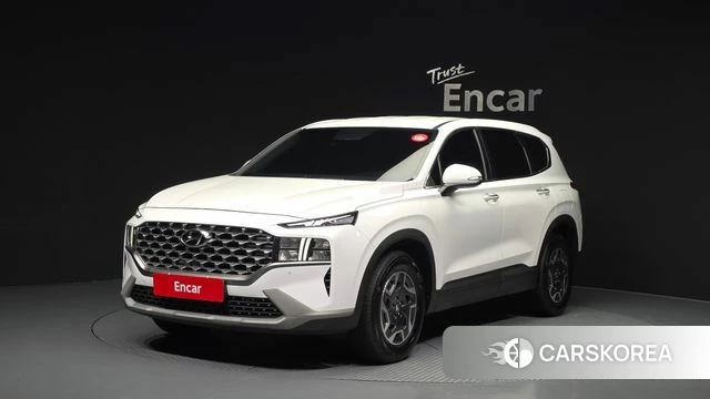 Hyundai The New Santa Fe 2021 Белый из Кореи