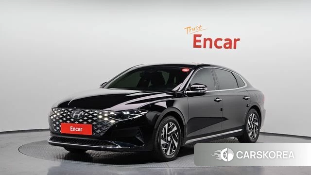 Hyundai The New Grandeur IG Hybrid 2022 Черный из Кореи