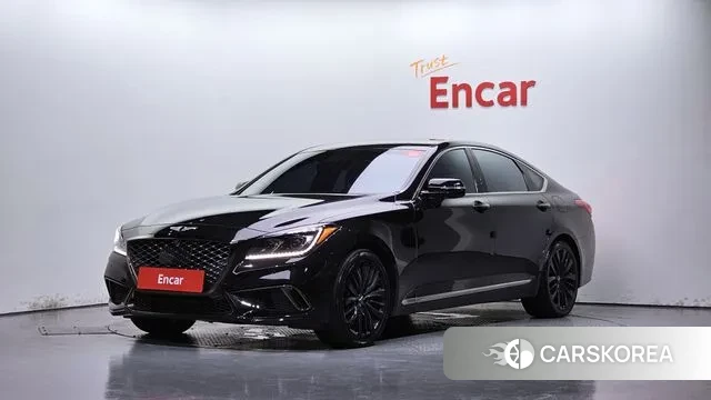Genesis G80 2018 Черный из Кореи