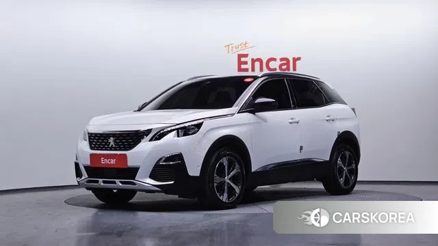 Peugeot 3008 second generation 2020 Белый из Кореи