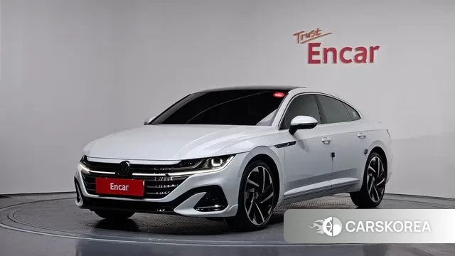 Volkswagen Arteon 2022 Белый из Кореи