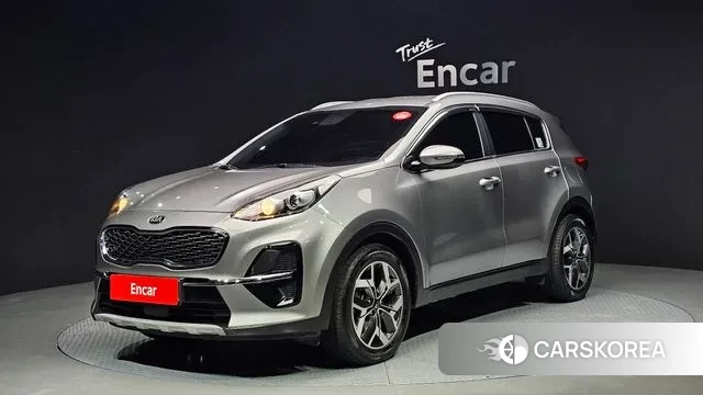 Kia Sportage The Bold 2021 Серый из Кореи