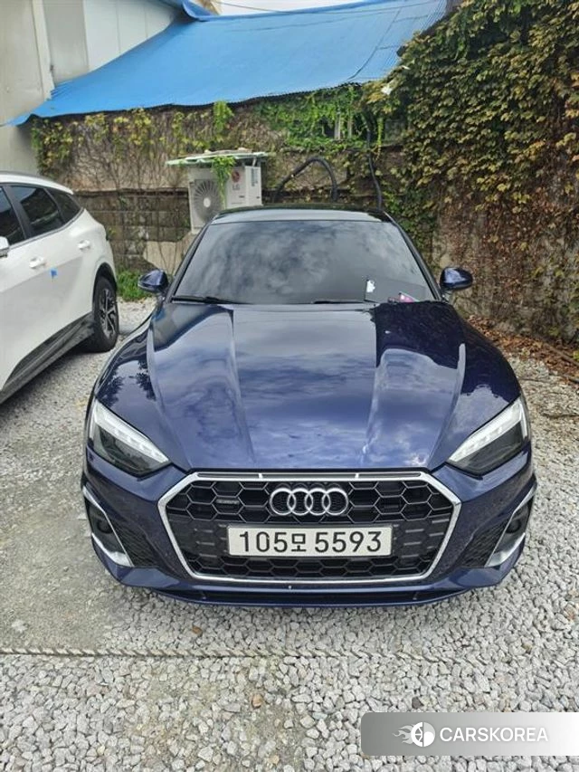 Audi A5 (F5) 2021 Синий из Кореи