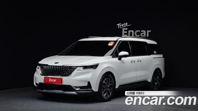 Kia Carnival 4th generation 2021 Белый из Кореи