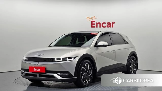 Hyundai Ionic 5 2021 Серебристо-серый из Кореи