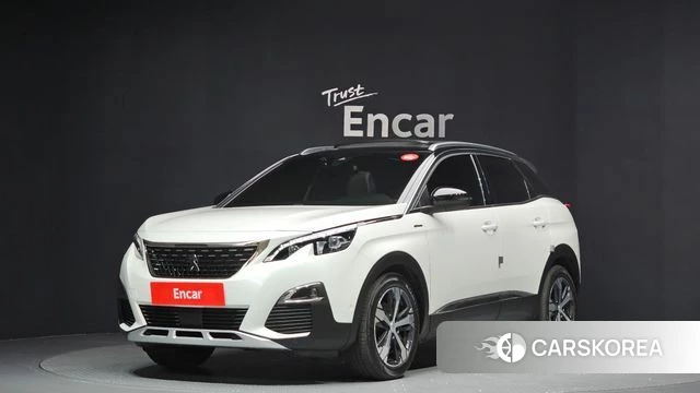 Peugeot 3008 second generation 2018 Белый из Кореи