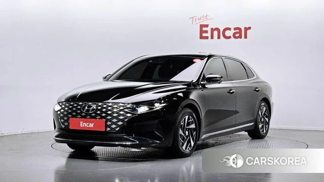 Hyundai The New Grandeur IG Hybrid 2021 Черный из Кореи