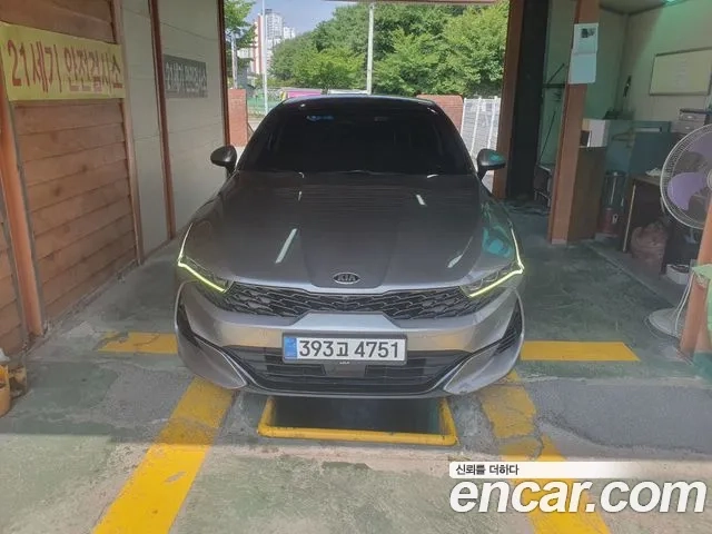 Kia K5 3rd generation 2020 Серебристо-серый из Кореи