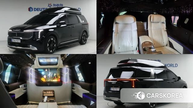 Kia The New Carnival 4th Generation 2025 Черный из Кореи