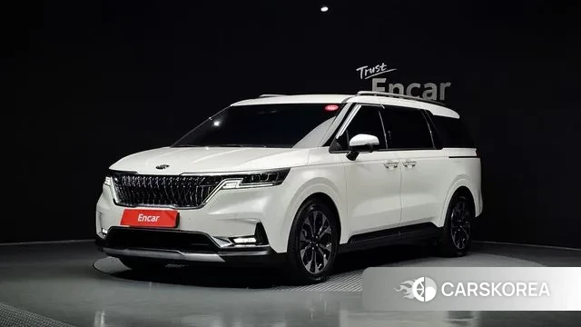 Kia Carnival 4th generation 2021 Белый из Кореи