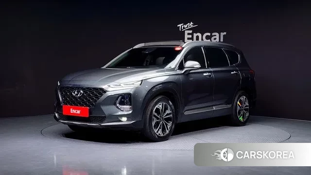 Hyundai Santa Fe TM 2018 Серый из Кореи