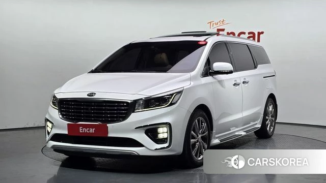 Kia The New Carnival 2019 Белый из Кореи