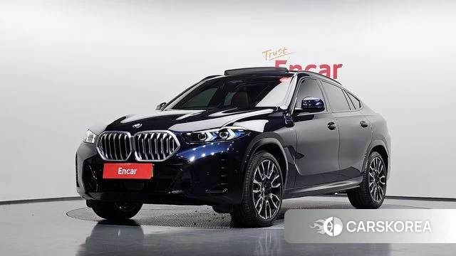 BMW X6 (G06) 2024 Синий из Кореи