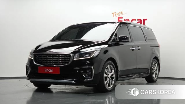 Kia The New Carnival 2018 Черный из Кореи
