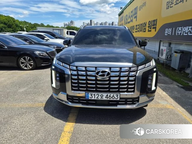Hyundai The New Palisade 2023 Темно-зеленый из Кореи