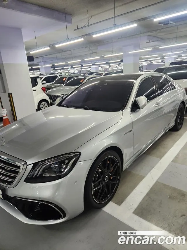 Mercedes-Benz S-Class W222 2018 Серебряный из Кореи