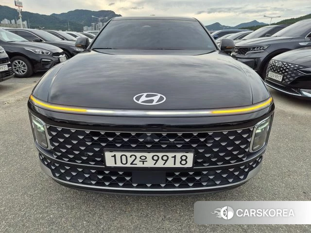 Hyundai Grandeur (GN7) 2023 Черный из Кореи