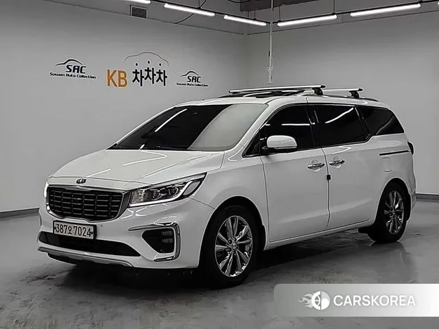 Kia The New Carnival 2019 Белый из Кореи
