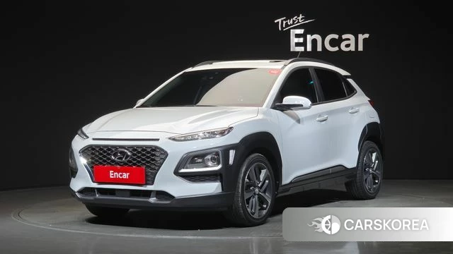 Hyundai Kona 2018 Белый из Кореи