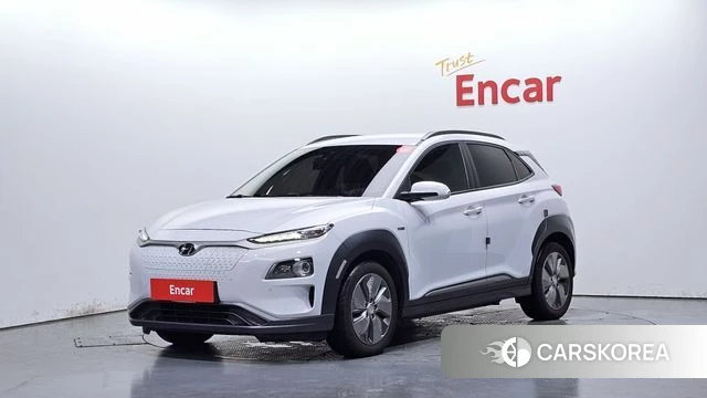 Hyundai Kona Electric 2019 Белый из Кореи