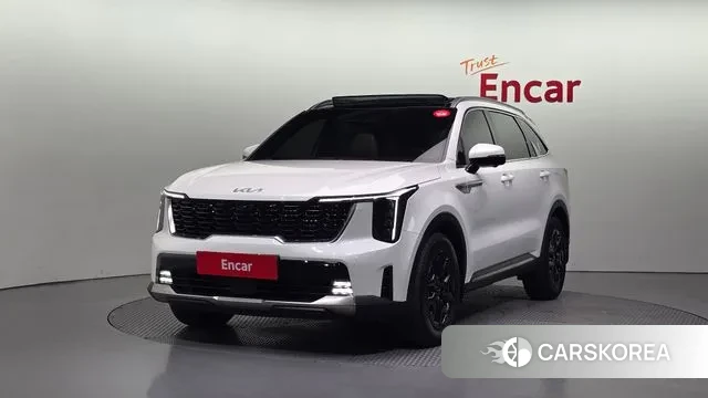 Kia The New Sorento 4th Generation 2023 Белый из Кореи