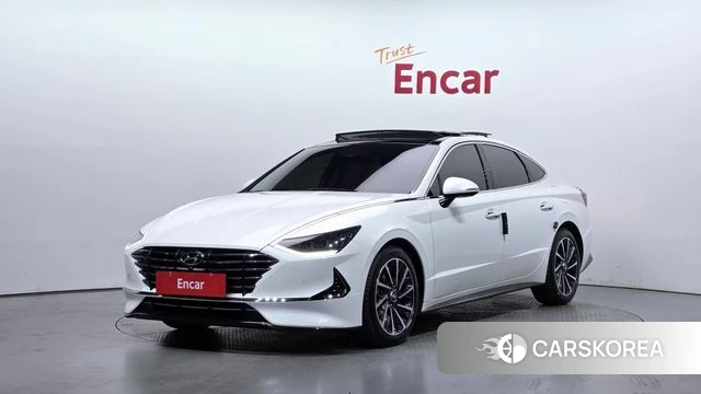 Hyundai Sonata (DN8) 2019 Белый из Кореи