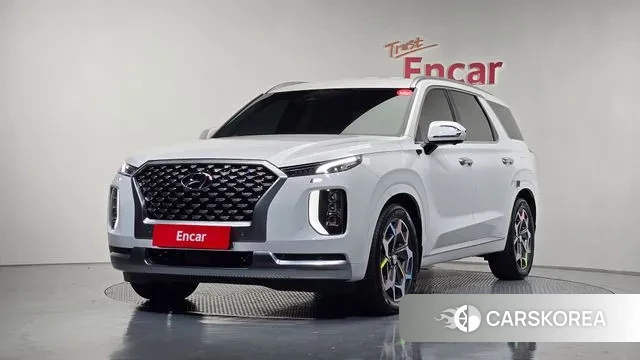 Hyundai Palisade 2021 Белый из Кореи
