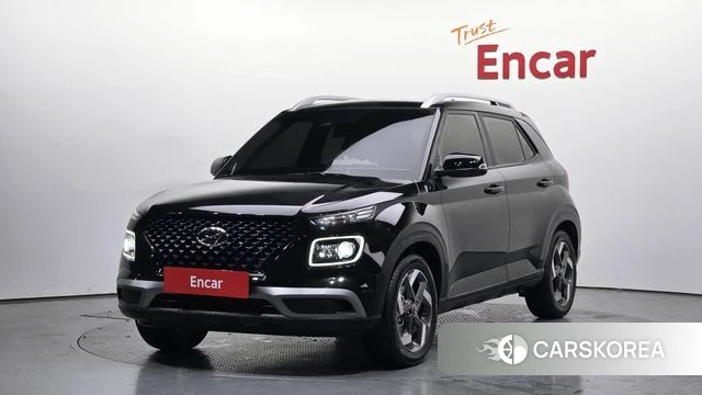 Hyundai Venue 2020 Черный из Кореи