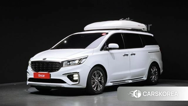 Kia The New Carnival 2018 Белый из Кореи