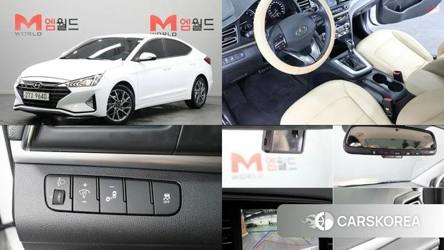 Hyundai The New Avante AD 2019 Белый из Кореи