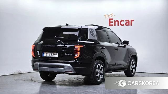 Ssangyong Torres 2022 Черный из Кореи