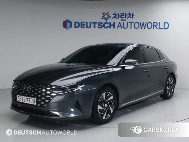 Hyundai The New Grandeur IG Hybrid 2022 Серый из Кореи