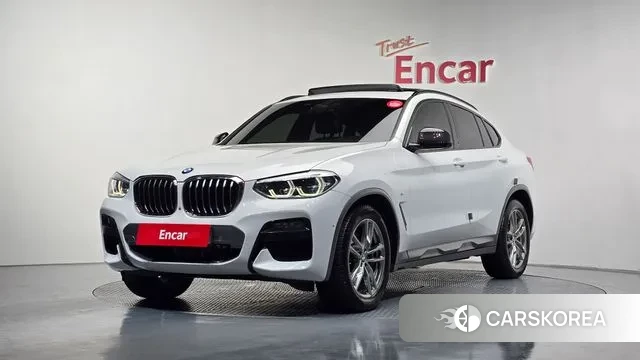 BMW X4 (G02) 2021 Белый из Кореи
